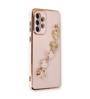 Samsung Galaxy A33 5g Kılıf Esila Silikon - Pudra