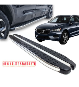 XC 60 2017 2018 2019 2020 2021 2022 2023 2024 ARACA ÖZEL BLACKLİNE YAN BASAMAK