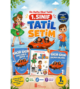1. Sınıf Yaz Tatil Testim + Gıcır Gıcır Oku Anla Boya+ Okuma Anlama