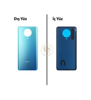 Yapıştırıcı Redmi K30 Pro Mavi Yapıştırıcı Arka Pil Kapağı Batarya Kapağı + B-7000 Yapıştırıcı