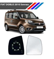 Doblo 2010 Sonrası Ayna Camı Mekanik - Sağ