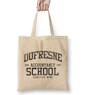 Dufresne Accountancy School The Shawshank Redemption Bez Çanta Uzun Saplı