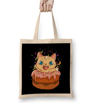 Birthday Cake Cat Surprise Kitty Bez Çanta Uzun Saplı