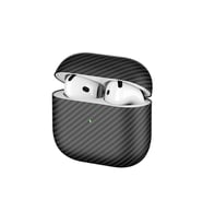 Apple Airpods 4 Zore Airbag 43 600D Karbon Fiber Kulaklık Kılıfı
