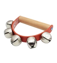 Jwin SZ-301D Ahşap Saplı Deri D Zil Orff - Ritim Aleti