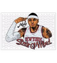 Carmelo New York Knicks Puzzle 240 Parça Yapboz