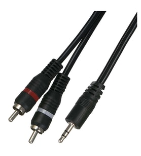 TUNEX 3,5 Mm ERKek 2 X RCA ERKek 1,5 Mt Kablo AL-150