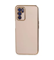 Oppo A16 Kılıf Volet Silikon - Pembe