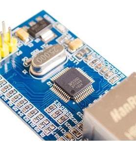 Arduino W5500 Ethernet Lan Modülü Chip SPI to LAN Ethernet Converter TCPIP Mod