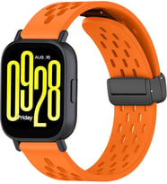 Xiaomi ile Uyumlu Air Loop Kordon Redmi Watch 5 Active/Lite/Watch S4/Watch 2/2Pro/S3/S1/S1Pro için Manyetik Kilit Tokalı Nefes Alan Delikli Doku Redmi Watch 5 Active/Lite Kordonu