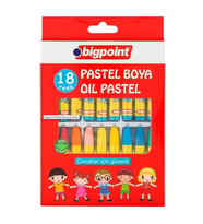 Bigpoint Oil Pastel Boya 18'li BP740-18