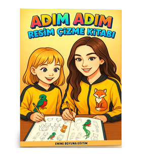 Adım Adım Resim Çizmeyi Öğreten Kitap (94 DERS)