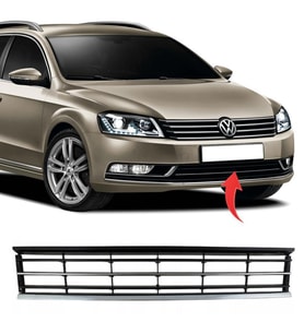 Vw Passat B7 Highline Orta Izgara Çift Nikelaj 2011-2014 3AA853671B