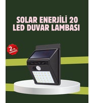 Northcity Kablo Gerektirmeyen Solar LED Bahçe ve Veranda Işığı - Hareket Sensörlü Enerji Tasarruflu Dış Mekan Aydınlatma