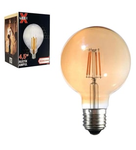 G-95 Kırılmaz Gövde 4,5 Watt Düz Rustik Ampul (4767)