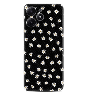 Xiaomi Poco M6 Pro 5G Kılıf Desenli Silikon Platinium Series Papatyalar 1866
