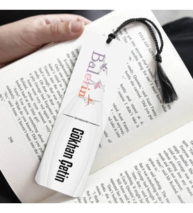 İsme Özel Balerin Kitap Ayracı