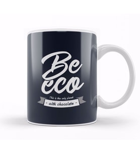 Be Eco This Is The Only Planet With Chocolate Kupa Bardak Porselen