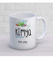 Kişiye Özel Meslek Kimya Öğretmeni  Hediyelik Kupa Bardak 1 Adet