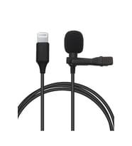 Uray store Lightning 2 Metre Double Mikrofon - Siyah