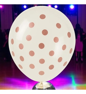 YÜKSEK KALİTE 100 ADET ŞEFFAF ROSE GOLD BALON ROSE GOLD ŞEFFAF PULLU BALON ROSE DEKORASYON BALONU