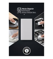 Melamin Katkılı Ultra Güçlü Mucize Leke Silici Sünger Seti 722895