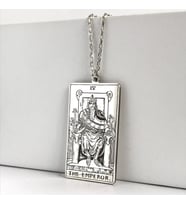 Kişiye Özel Tarot (The Emperor) İmparator Kolye