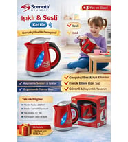 Işıklı ve Sesli Kettle Gerçekçi Evcilik Deneyimi!
