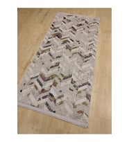 HALIMARKA K-MTT MT005A GRİ MULTİ MODERN HALI YOLLUK 97X200 CM