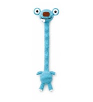 Açık Mavi Sid Charm Direksiyon ve Çanta Süsü Amigurumi Organik Oyuncak