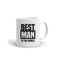 Best Man Baskılı Seramik Çay Kahve Kupa Bardak