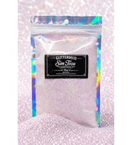 Sedefli Beyaz Glitter irisdent Epoxy NailArt Makyaj Mum Boya Sim Tozu