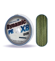 Dynamic PE Braided Line x8 Green İp Olta Misinası 100mt YEŞİL-0,12 mm