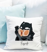 Batman Tasarımlı Yastık Kişiye Özel