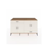Kronos Konsol 5 Raflı 2 Çekmeceli 4 Kapaklı 176x59x99 Çam-Aytaşı