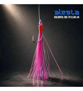 Alesta COLORFUL RIG X0239 7 Köstek Hazır Takım 0,30MM İğne NO:8