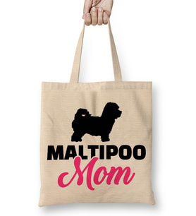 Maltipoo Mom Bez Çanta Uzun Saplı