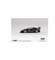 Mini GT 1091 Lamborghini Countach LB-WORKS Black 1/64 Model Araba (Siyah)