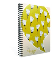 GIPTA MESSAGE NOTES SPİRALLİ SERT KAPAK DEFTER 17x24 120YP. KARELİ