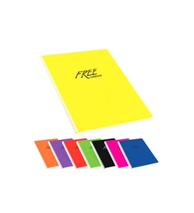 Kc Free A4 40 Yp Kareli Spiralli Pp Kapak Defter 320392