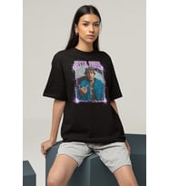Justin Bieber Baskılı Unisex Oversize Şarkıcı Tişört