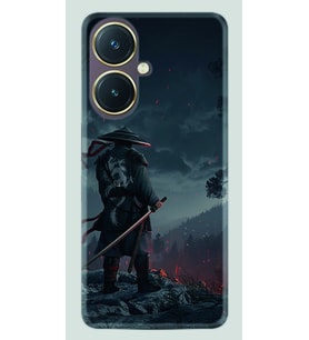 Vivo Y27 Kılıf Silikon Desen Özel Seri Warrior 1653