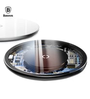 Baseus Simple Kristal 10W Qi Wireless Kablosuz Hızlı Şarj-(5775) - HEP-6593-4467