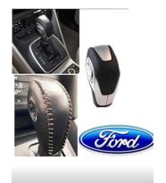 Ford Otomatik Vites  Ve El Freni Kılıfı el yapımı Hakiki Deri (Kırmızı)
