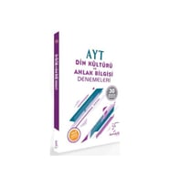 Karekök Yayıncılık Karekök Yayınları Ayt Din Kül.ve Ahlk.bilgisi Denemeleri Kitabı (Çok Renkli)