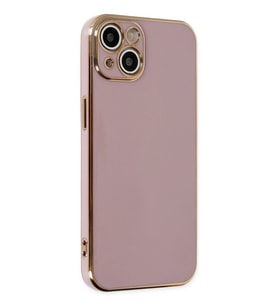 Pilelistore   iPhone 14 Kılıf Volet Silikon - Mor