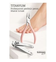 Mey İthalat® Pedikür Makası - Batık Tırnak Makası Profesyonel Set