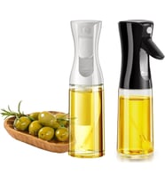 Sprey Yağdanlık Cam Şişe Yağ Püskürtücü 225 ml Airfryer Kızartma Izgara Salata İçin Yağlık