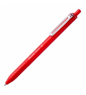 Pentel iZee Yağ Bazlı Mekanizmalı Roller Kalem 1.0 mm Kırmızı BX470-B