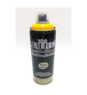 Artdeco Akrilik Sprey Boya 400 ml. GÜNEŞ SARI 